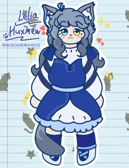 Lelia the Russian Blue Cat